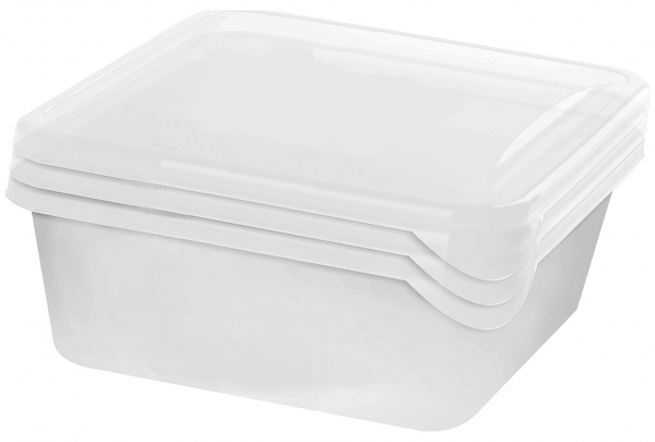 Контейнеры Plast Team Frozen для заморозки продуктов, 3 шт