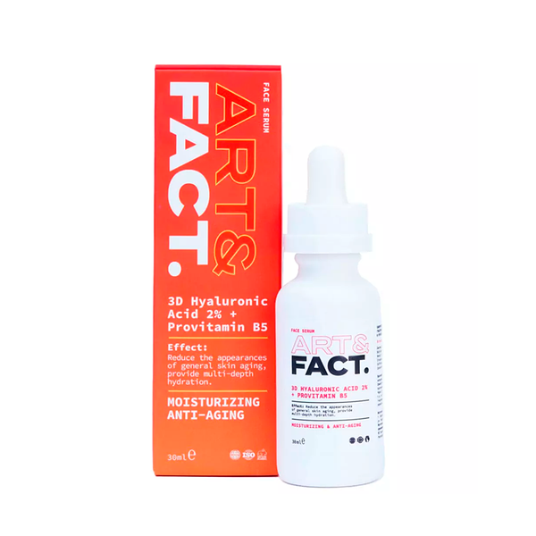 Сыворотка для лица Art&Fact 3D Hyaluronic Acid 2%+Provitamin B5 30 мл