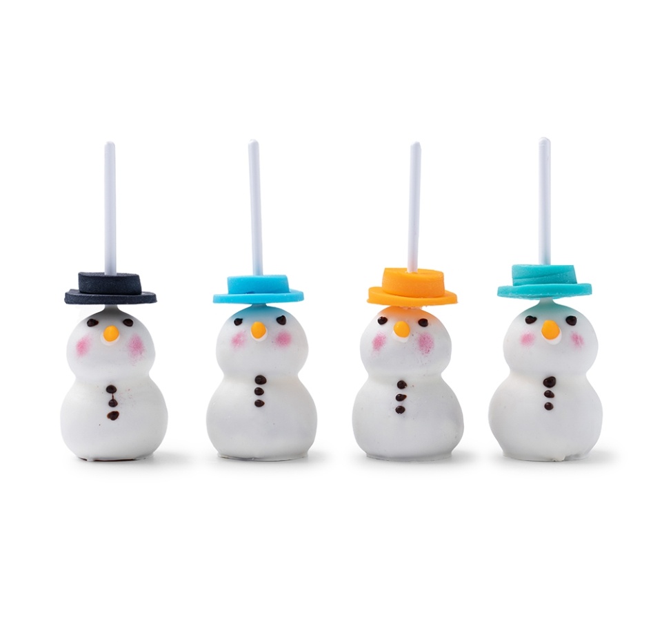 

Пирожное кейк-попс Азбука вкуса Снеговик дизайн 50 г 1 шт. в ассортименте