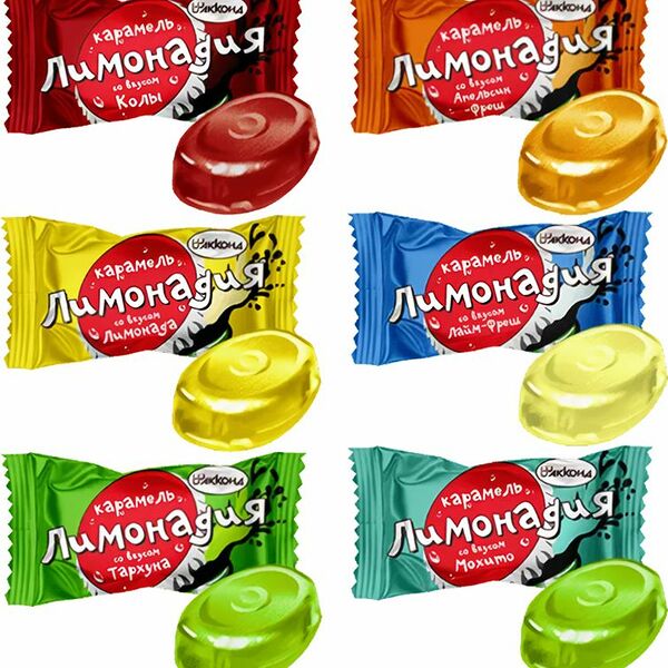 Карамель Акконд Лимонадия микс