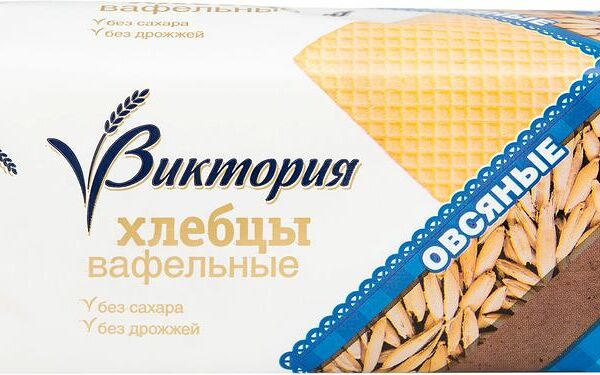 Хлебцы Вкусная Фантазия Виктория овсяные вафельные, 60г