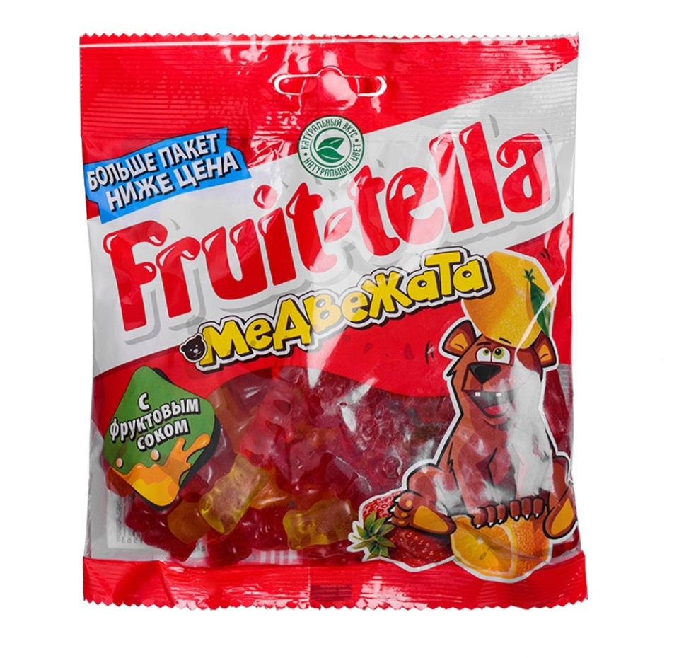 

Мармелад Fruit-tella Медвежата 150г