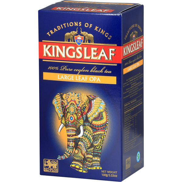 Чай черный кр/лист цейл Kings Leaf ОPA 100г