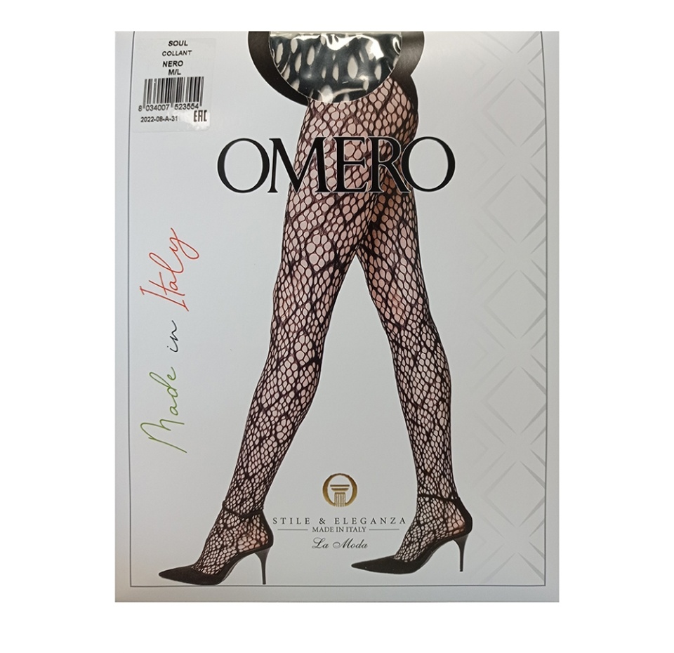 

Колготки Omero Soul цвет Nero, размер S/m, Италия