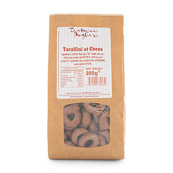 Тараллини Tentazioni pugliesi с какао 200г, Италия