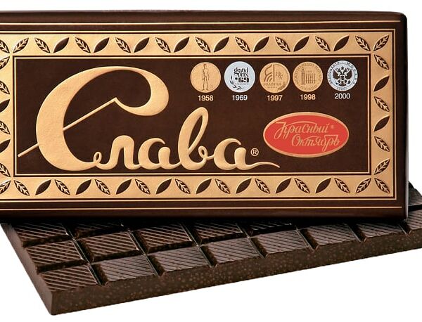 Шоколад Слава пористый темный 75г