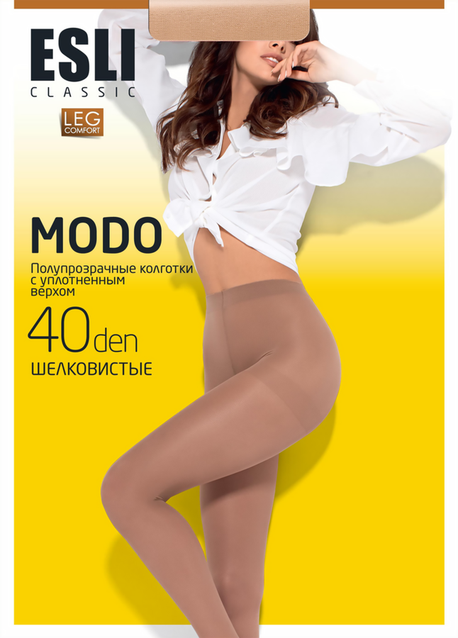 

Колготки женские Esli Modo 40 den melone 2