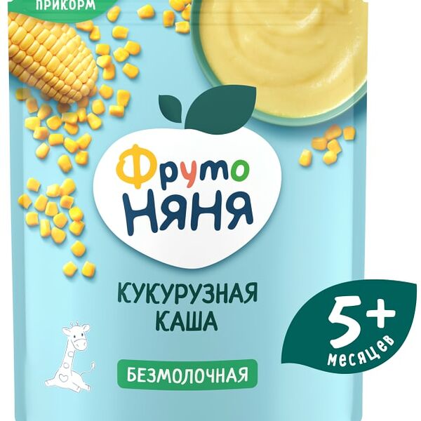 Каша ФрутоНяня кукурузная безмолочная быстрорастворимая с 5 месяцев 180г