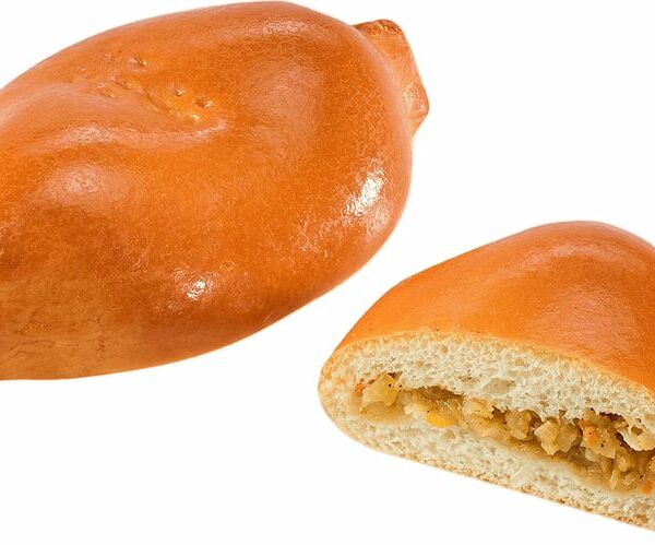 Пирожок с начинкой капуста, 75 г