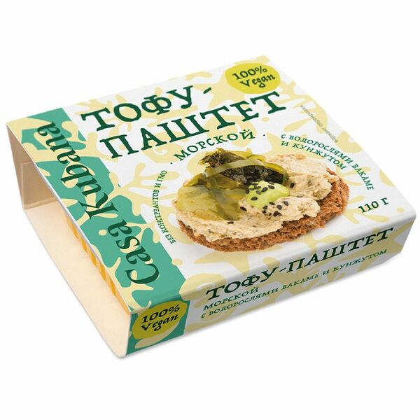Тофу-паштет Casa Kubana Морской, 110г