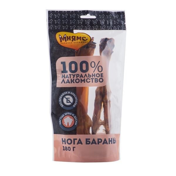 Лакомство для собак Мнямс нога баранья 180 г