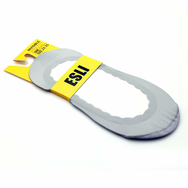 Подследники женские Esli Invisible серые