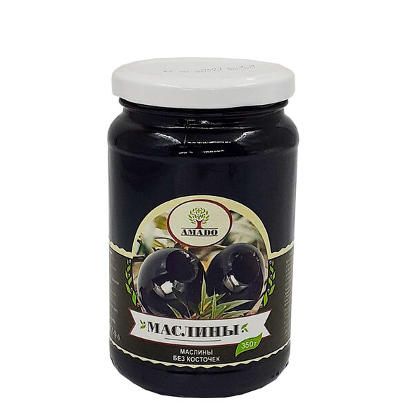 Маслины без косточек крупные, Amado, 350 г