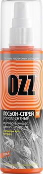 Лосьон-спрей от комаров OZZ 18 100 мл