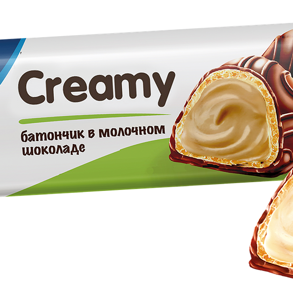 Вафельный батончик BabyFox Creamy молочно-ореховый 23г