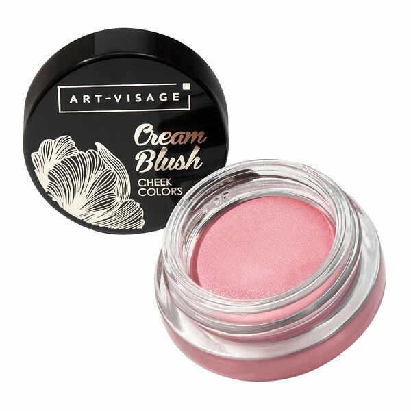 ART-VISAGE Румяна кремовые Cream Blush cheek colors, 5 г, 11 сахарный пион