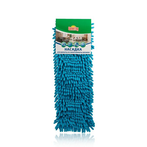 Насадка Guten Tag для швабры из микрофибры шениль 42х12 см