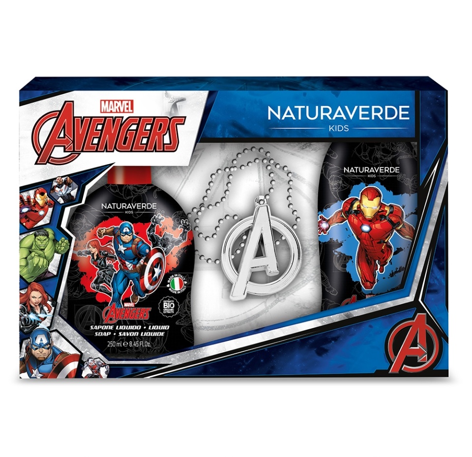 

Набор подарочный Marvel Avengers Naturaverde Kids, 2x250 мл
