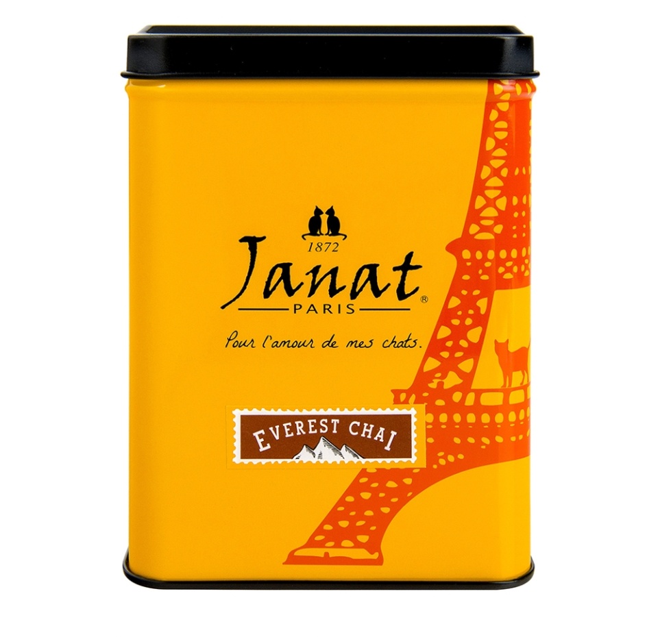 

Чай черный Janat Paris С Эвереста листовой 200 г