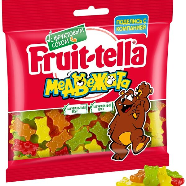 Мармелад Fruittella жевательный Медвежата 150г