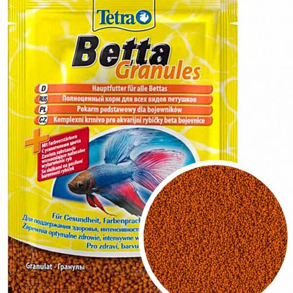 Tetra Betta Granules корм для петушков (гранулы)