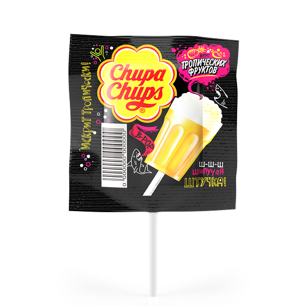 Карамель Чупа Чупс со вкусом тропических фруктов 15г
