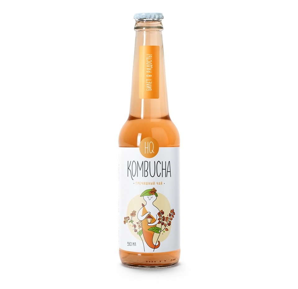 

Напиток Комбуча HQ Kombucha Гречишный чай 330 мл