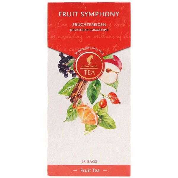 Напиток чайный Julius Meinl Фруктовая Симфония 25*2.5г