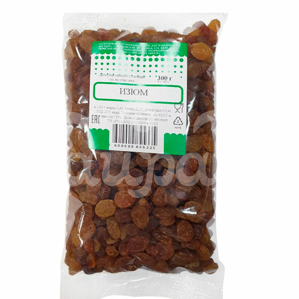 Изюм 300гр  Башбакалея пакет