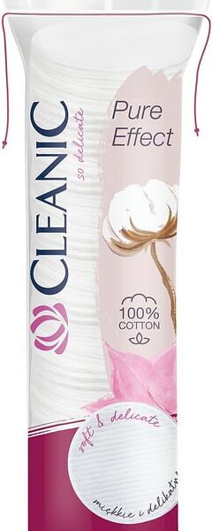 Ватные диски Cleanic Pure Effect гигиенические 120шт
