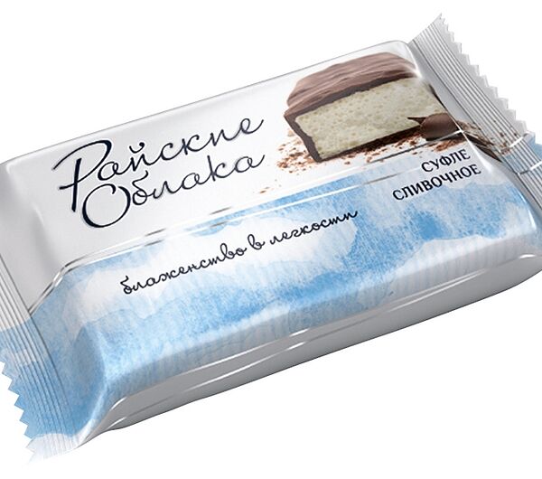 Конфеты Райские Облака Суфле сливочное