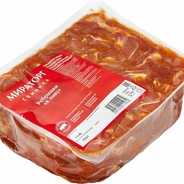 Ребрышки к пиву ТМ Мираторг