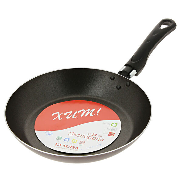 Сковорода Белая Калитва с антипригарным покрытием 24 см