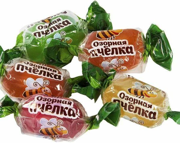 Конфеты Озорная Пчелка желейные