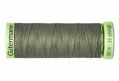 744506 Нить Top Stitch для отстрочки, 30м, 100% п/э Gutermann(824 зеленый камуфляж)