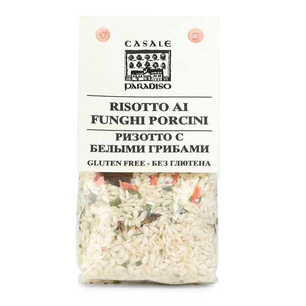 Ризотто Casale Paradiso с белыми грибами без глютена