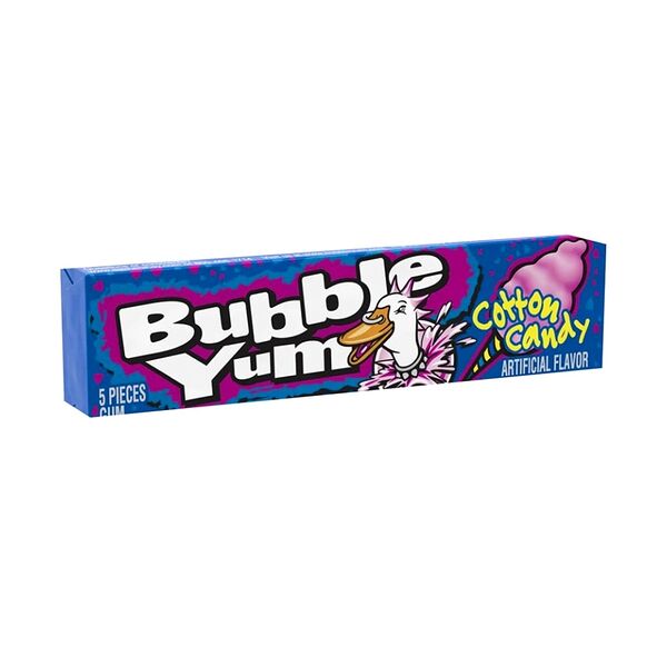 Жевательная резинка Bubble Yum coton candy Hershey Company 40г, Мексика