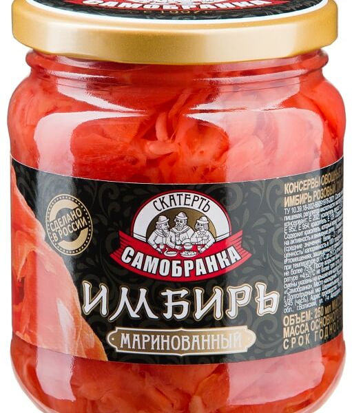 Имбирь Скатерть-самобранка розовый маринованный 250мл