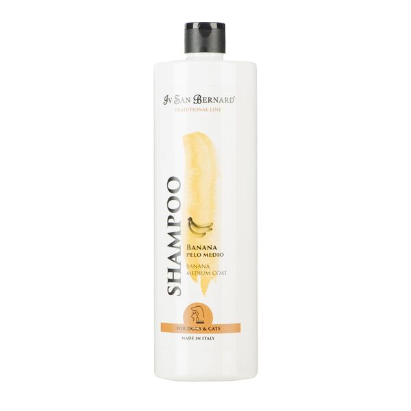 Шампунь Iv San Bernard Traditional Line Banana для шерсти средней длины