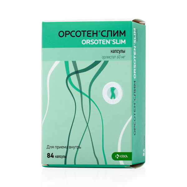 Орсотен слим 60 мг 84 капсулы