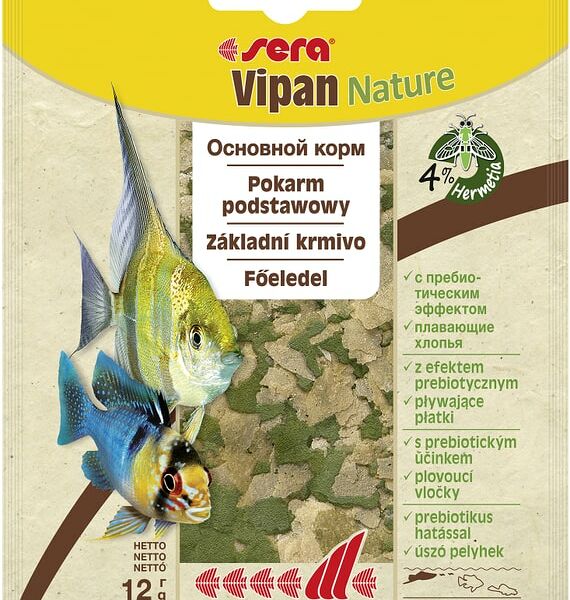 Корм для рыб Sera Vipan основной хлопья 12г