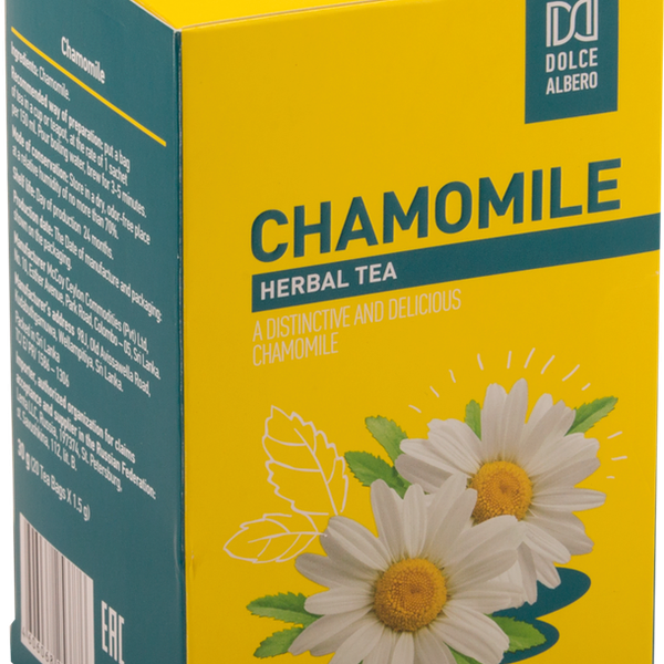 Чай травяной DOLCE ALBERO ромашковый, 20пак