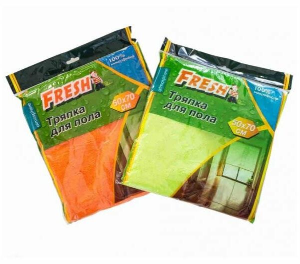 Тряпка для пола, 50х70 см ТМ Fresh (Фреш)