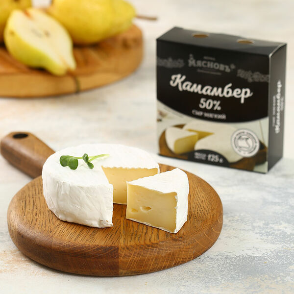 Сыр мягкий Камамбер 50% МясновЪ Ферма от КуулКлевер 125 г