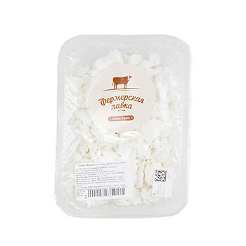 Творог пластовой ДЯДЯ ЛЕНЯ Деревенский 9–12%, без змж, 300г