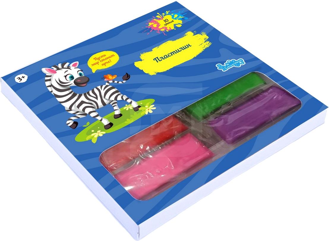 

Пластилин Скай Трейд 10 цветов