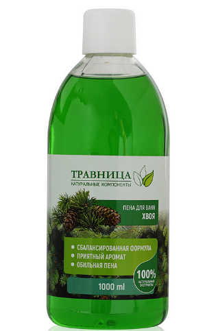 Пена для ванн Травница Хвоя