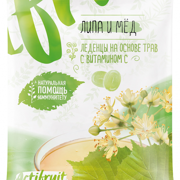 Леденцы на основе трав с Витамином С 