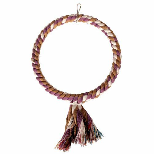 Игрушка Triol Веревка кольцо для птиц арт. 0249XJ 19 х 25 см