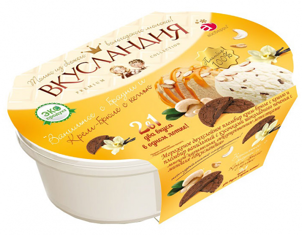 Мороженое пломбир 